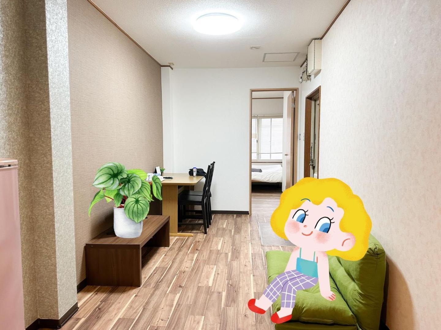 Starsg 星の熊市冈 1ldk 2ppl Bentencho Station 6min House Usj Ōsaka